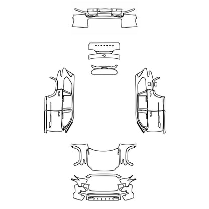 Pre-Cut PPF Toyota Sequoia Platinum 2025