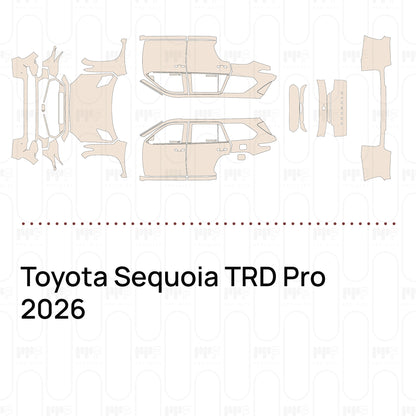Pre-Cut PPF Toyota Sequoia TRD Pro 2026