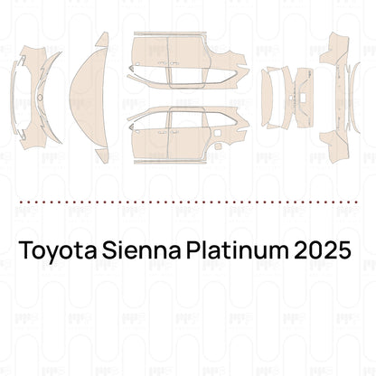 Pre-Cut PPF Toyota Sienna Platinum 2025
