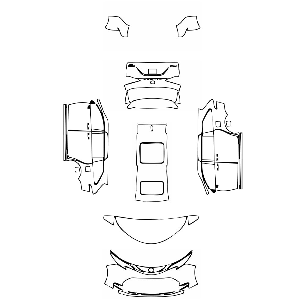 Pre-Cut PPF Toyota Sienna XLE 2021 - PPF-Kits