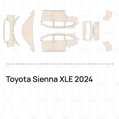 Pre-Cut PPF Toyota Sienna XLE 2024