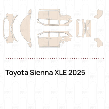 Pre-Cut PPF Toyota Sienna XLE 2025