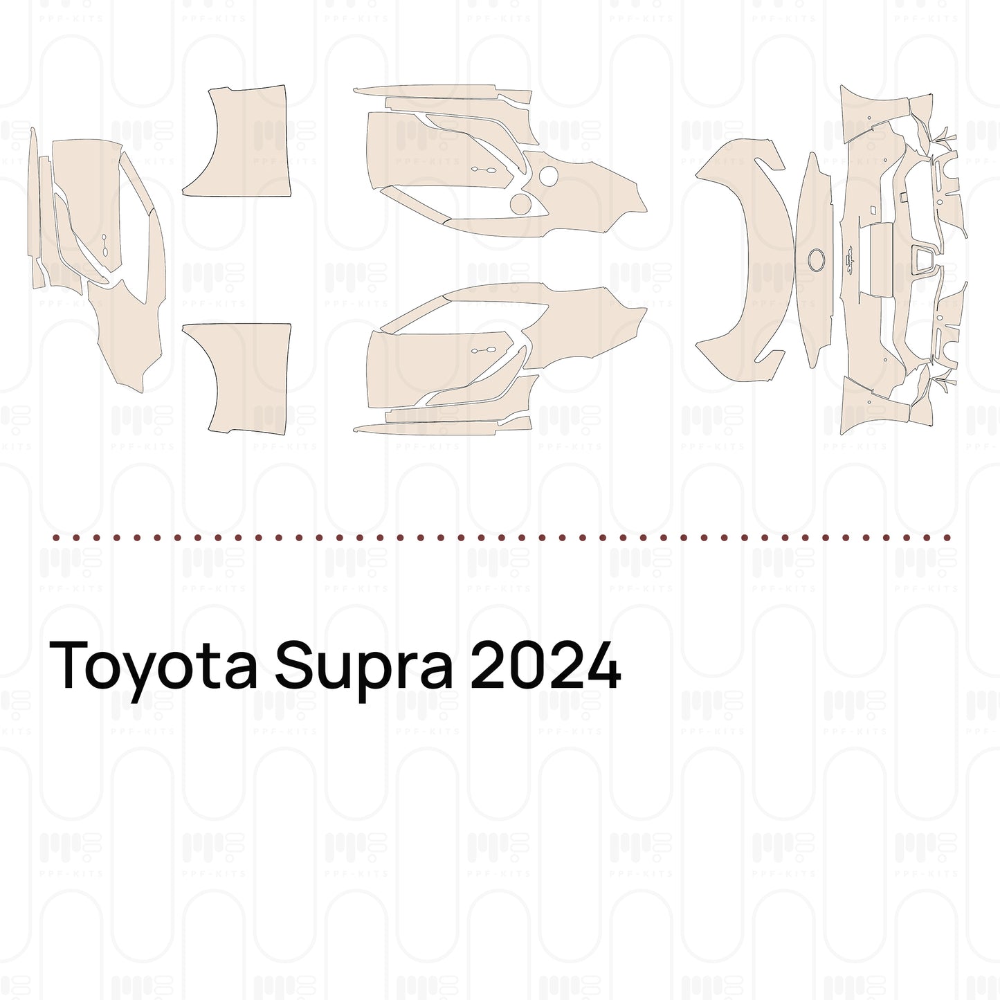 Pre-Cut PPF Toyota Supra 2024