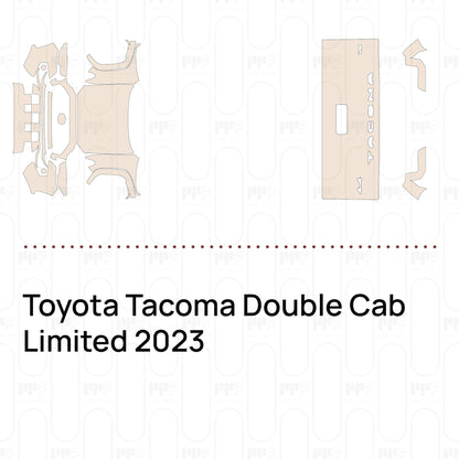 Pre-Cut PPF Toyota Tacoma Double Cab Limited 2023