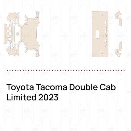 Pre-Cut PPF Toyota Tacoma Double Cab Limited 2023