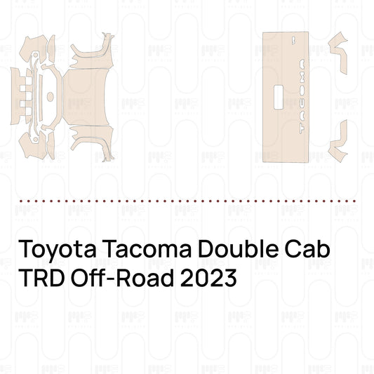 Pre-Cut PPF Toyota Tacoma Double Cab TRD Off-Road 2023