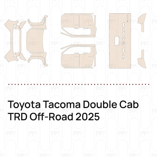 Pre-Cut PPF Toyota Tacoma Double Cab TRD Off-Road 2025