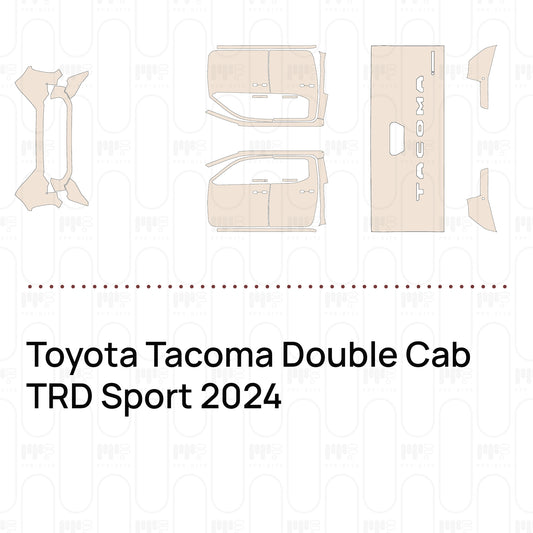 Pre-Cut PPF Toyota Tacoma Double Cab TRD Sport 2024