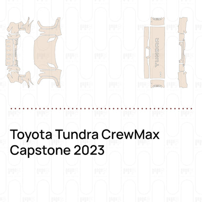 Pre-Cut PPF Toyota Tundra CrewMax Capstone 2023