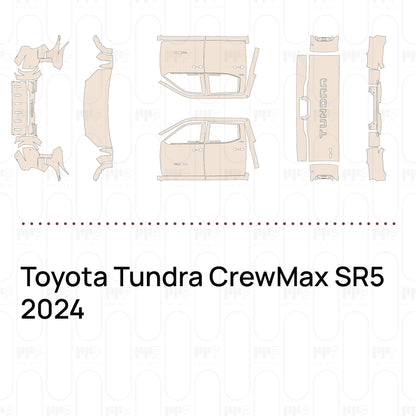 Pre-Cut PPF Toyota Tundra CrewMax SR5 2024