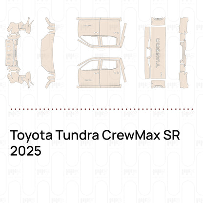 Pre-Cut PPF Toyota Tundra CrewMax SR 2025