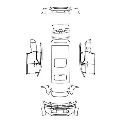 Pre-Cut PPF Toyota Vellfire 2021 - PPF-Kits