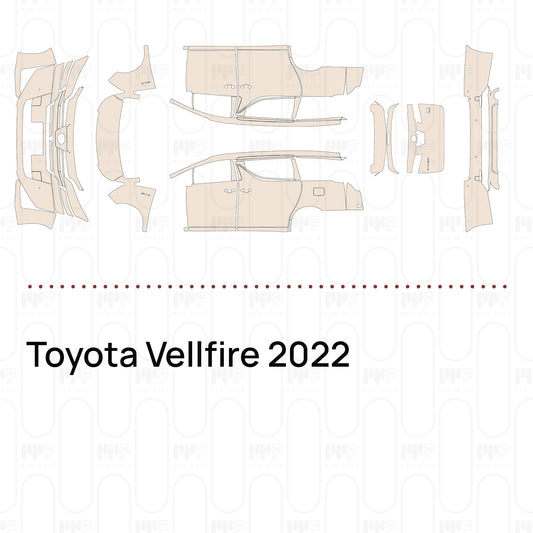 Pre-Cut PPF Toyota Vellfire 2022