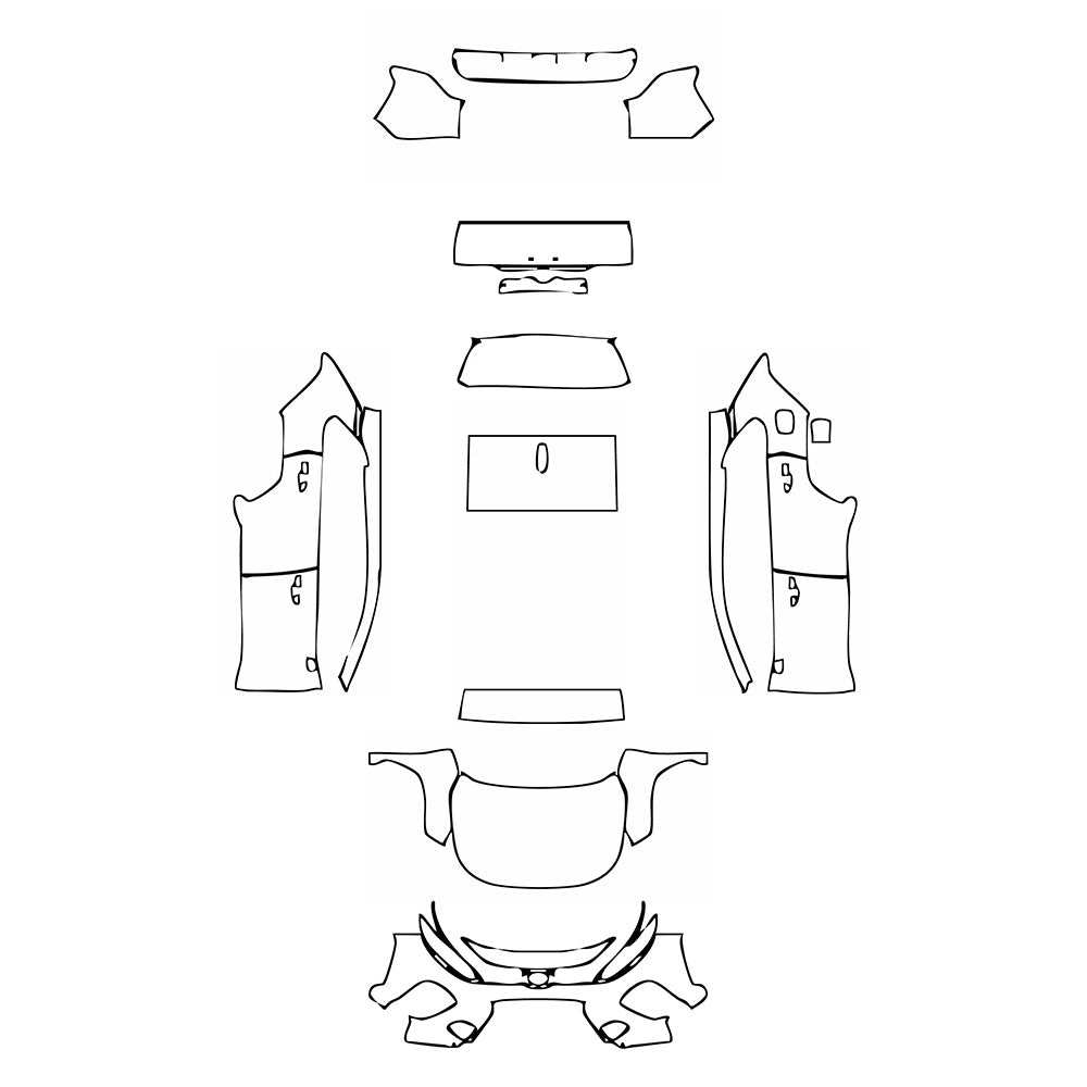 Pre-Cut PPF Toyota Wildlander 2024 - PPF-Kits