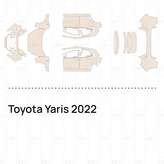 Pre-Cut PPF Toyota Yaris 2022