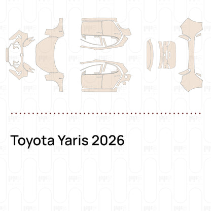 Pre-Cut PPF Toyota Yaris 2026