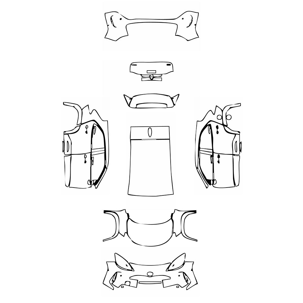 Pre-Cut PPF Toyota Yaris Cross Icon 2021 - PPF-Kits