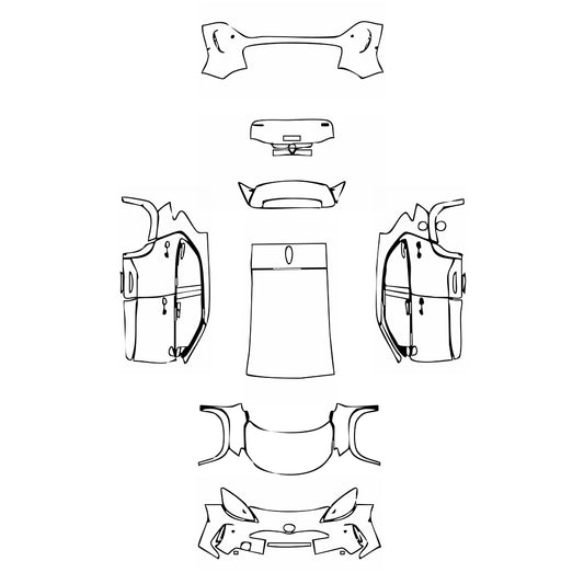 Pre-Cut PPF Toyota Yaris Cross Icon 2021 - PPF-Kits