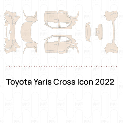 Pre-Cut PPF Toyota Yaris Cross Icon 2022