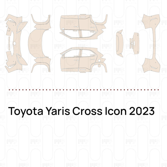 Pre-Cut PPF Toyota Yaris Cross Icon 2023