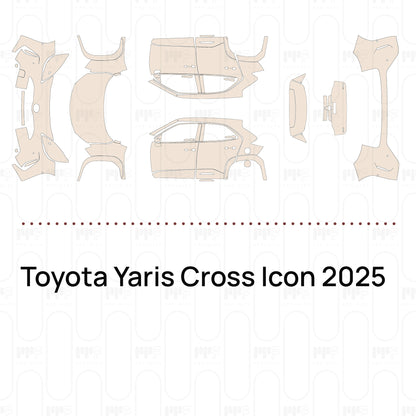 Pre-Cut PPF Toyota Yaris Cross Icon 2025