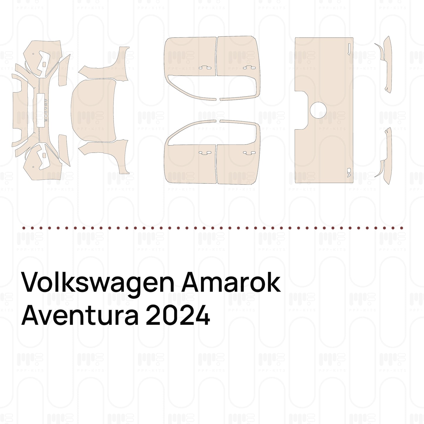 Pre-Cut PPF Volkswagen Amarok Aventura 2024