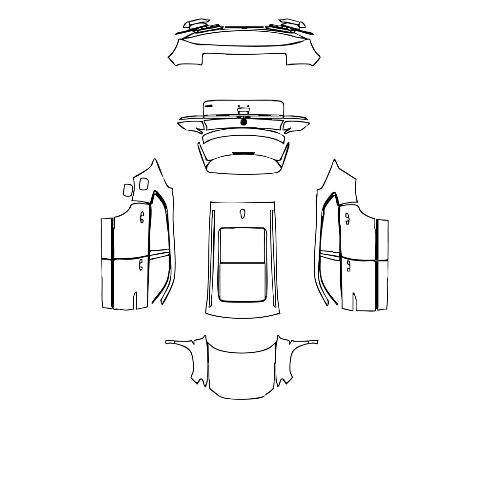 Pre-Cut PPF Volkswagen Atlas Cross Sport (US) SE 2024 - PPF-Kits