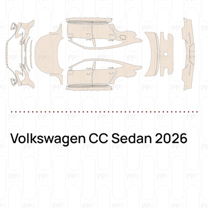 Pre-Cut PPF Volkswagen CC Sedan 2026