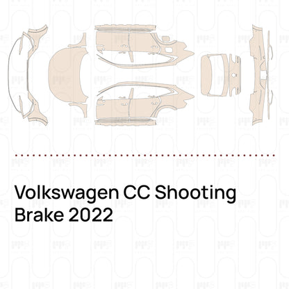 Pre-Cut PPF Volkswagen CC Shooting Brake 2022