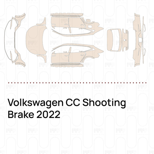 Pre-Cut PPF Volkswagen CC Shooting Brake 2022