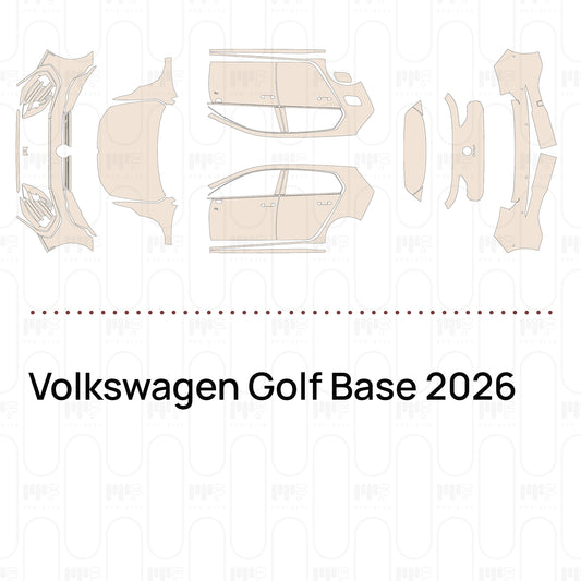 Pre-Cut PPF Volkswagen Golf Base 2026