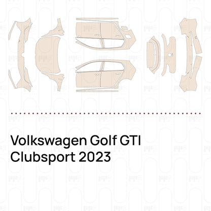 Pre-Cut PPF Volkswagen Golf GTI Clubsport 2023
