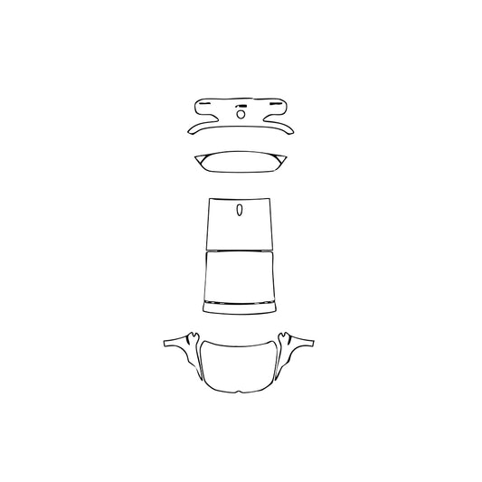 Pre-Cut PPF Volkswagen Golf Golf Base 2021 - PPF-Kits