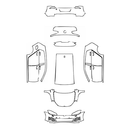 Pre-Cut PPF Volkswagen Golf Golf GTI 2016 - PPF-Kits