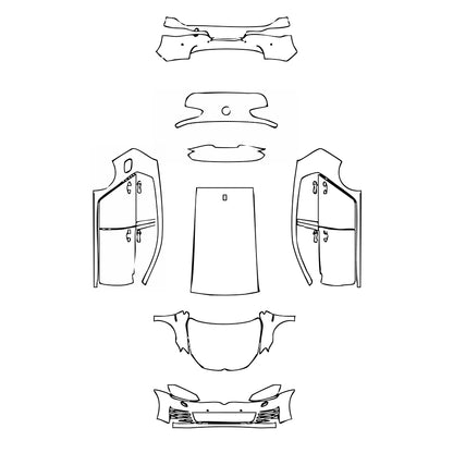 Pre-Cut PPF Volkswagen Golf Golf GTI 2019 - PPF-Kits