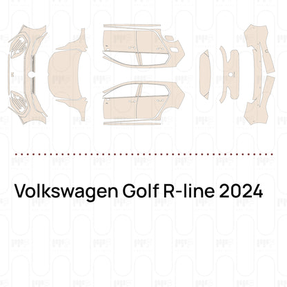 Pre-Cut PPF Volkswagen Golf R-line 2024