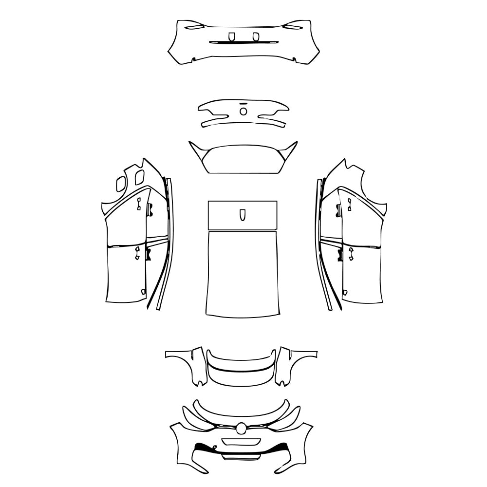 Pre-Cut PPF Volkswagen ID.3 (CN) 2024 - PPF-Kits