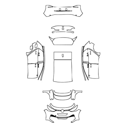 Pre-Cut PPF Volkswagen ID.3 (EU) Base 2021 - PPF-Kits
