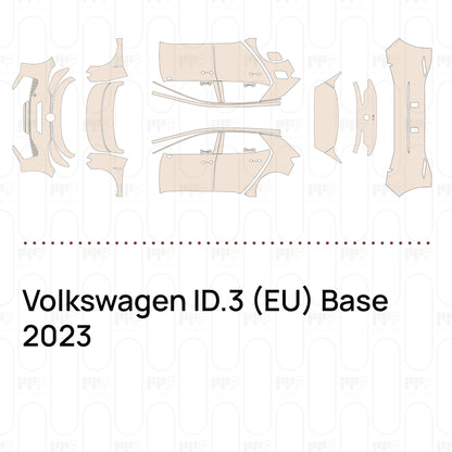 Pre-Cut PPF Volkswagen ID.3 (EU) Base 2023