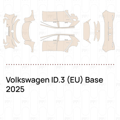 Pre-Cut PPF Volkswagen ID.3 (EU) Base 2025