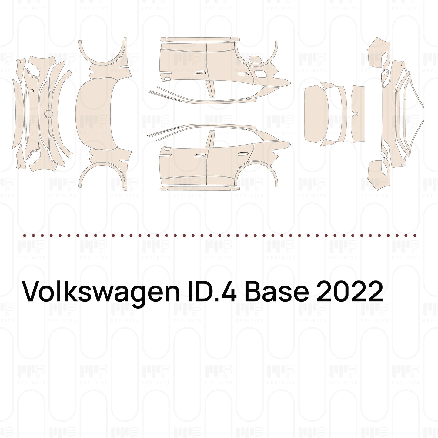 Pre-Cut PPF Volkswagen ID.4 Base 2022
