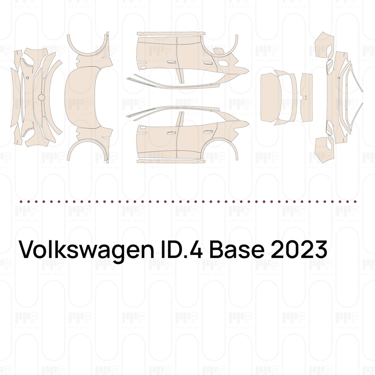 Pre-Cut PPF Volkswagen ID.4 Base 2023