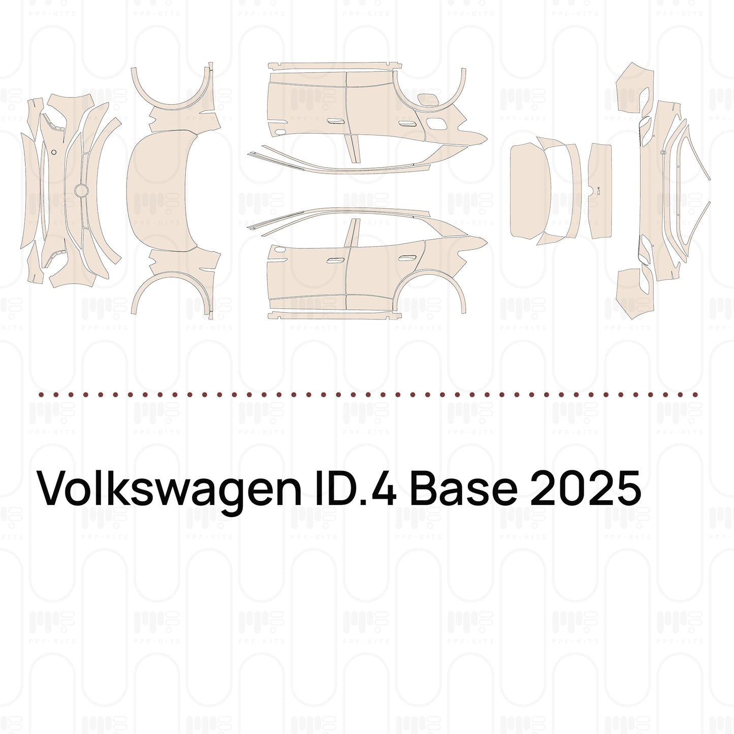 Pre-Cut PPF Volkswagen ID.4 Base 2025