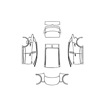 Pre-Cut PPF Volkswagen ID.4 GTX 2021 - PPF-Kits