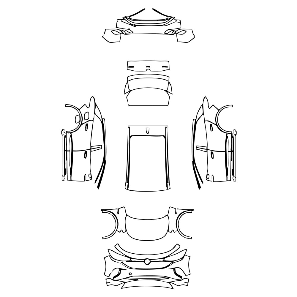 Pre-Cut PPF Volkswagen ID.4 (CN) Crozz 2024 - PPF-Kits