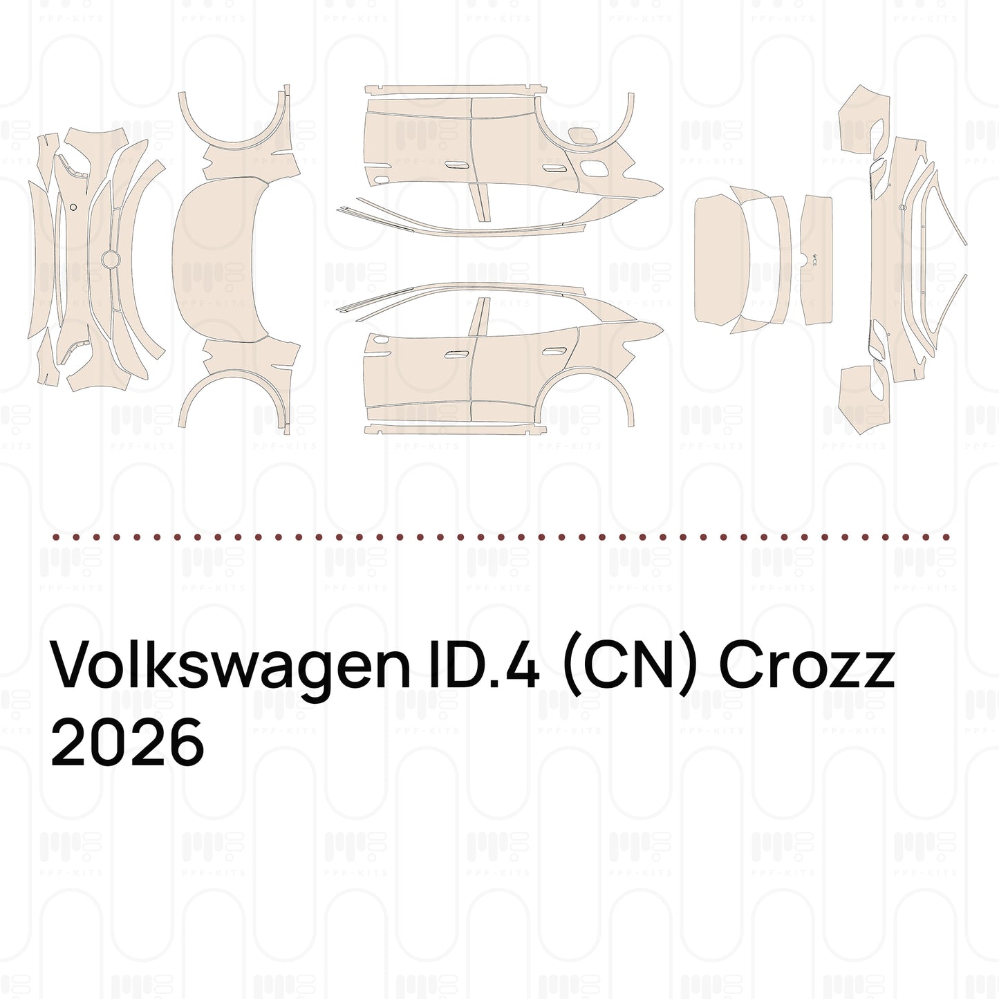 Pre-Cut PPF Volkswagen ID.4 (CN) Crozz 2026