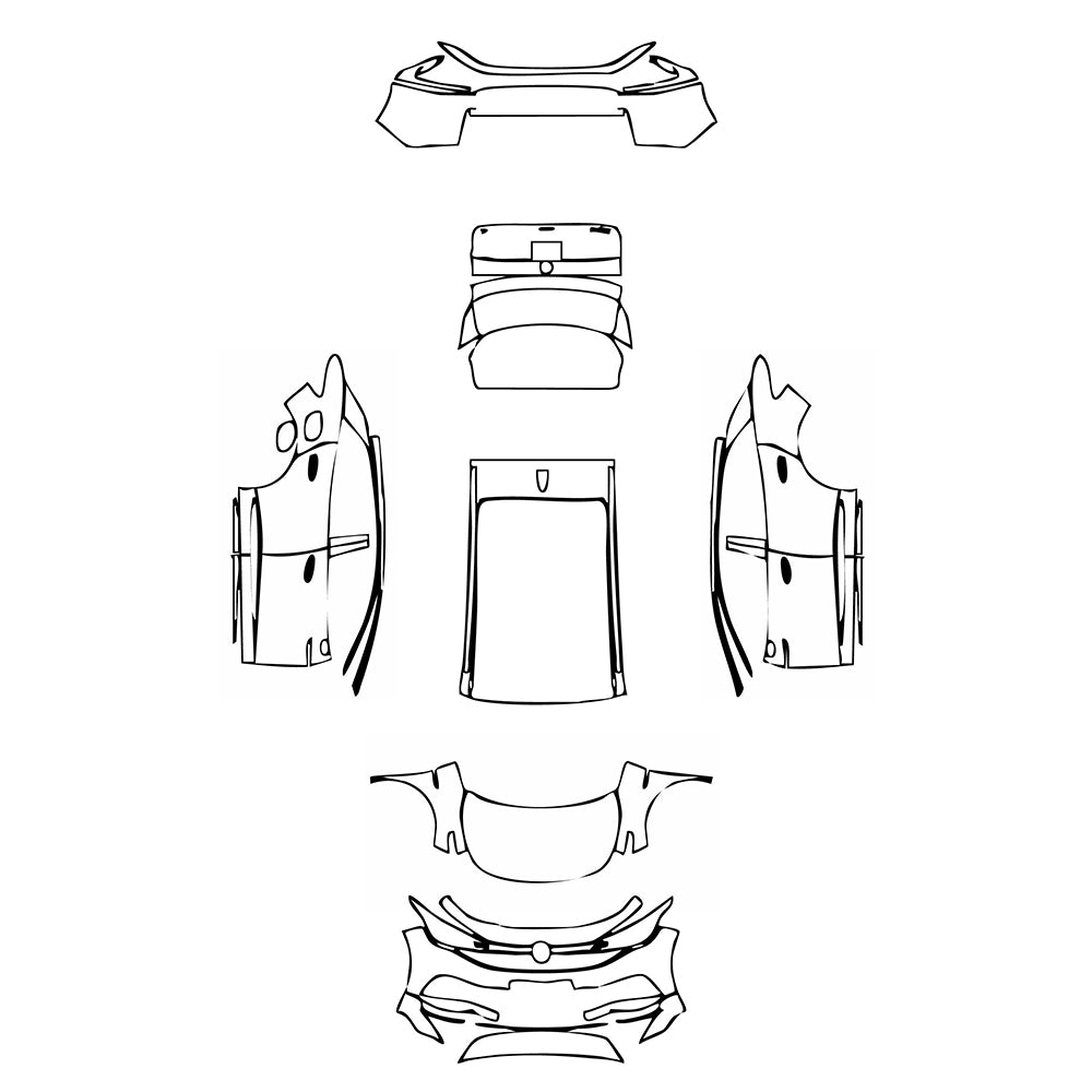 Pre-Cut PPF Volkswagen ID.4 (CN) X 2024 - PPF-Kits