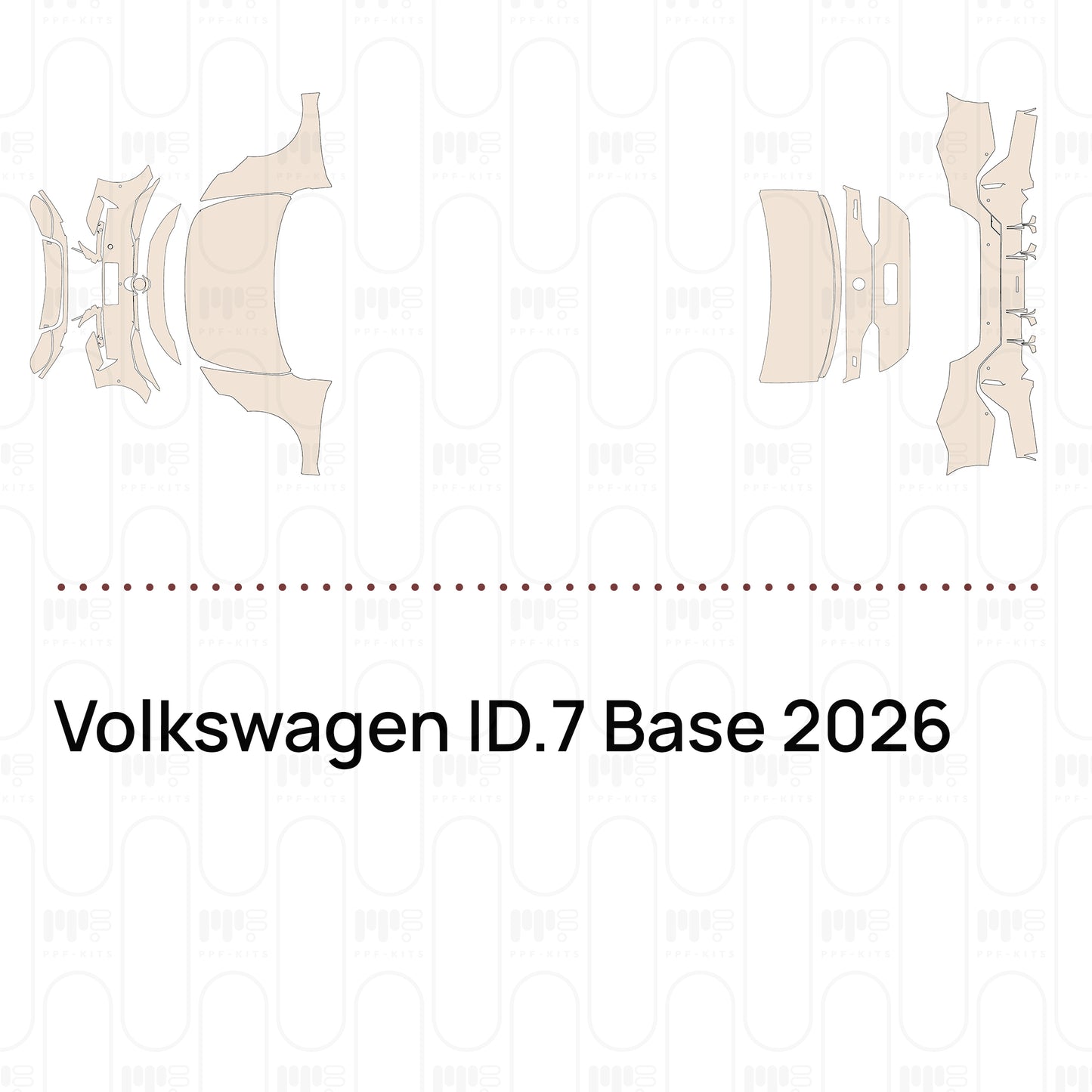 Pre-Cut PPF Volkswagen ID.7 Base 2026