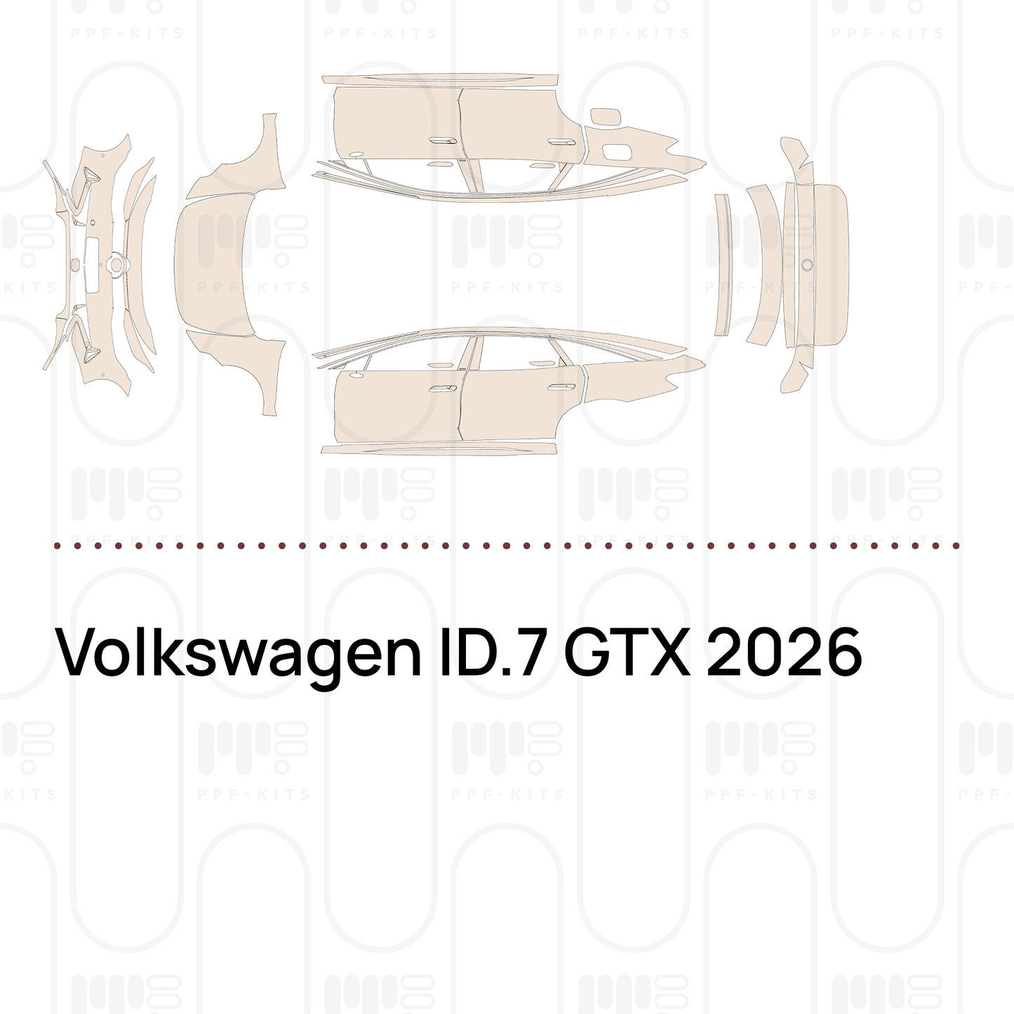 Pre-Cut PPF Volkswagen ID.7 GTX 2026
