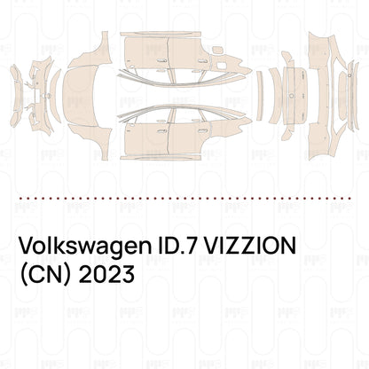 Pre-Cut PPF Volkswagen ID.7 VIZZION (CN) 2023